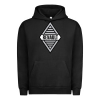 Pigment Black renault old Urban Hoodie - DesignPulse