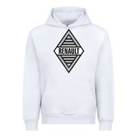 White renault old Urban Hoodie - DesignPulse