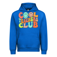 Cobalt cool teachers club funny smile teachers club squad t shirt Urban Hoodie - DesignPulse