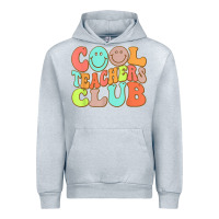 Heather Grey cool teachers club funny smile teachers club squad t shirt Urban Hoodie - DesignPulse