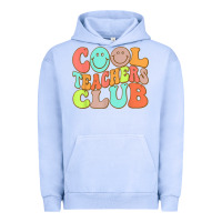 Pigment Grape Ice cool teachers club funny smile teachers club squad t shirt Urban Hoodie - DesignPulse