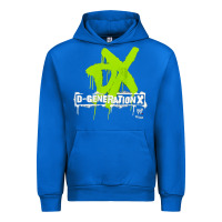 Cobalt D GENERATION X, D GENERATION X vinatge, D GENERATION X art, D GENERATI Urban Hoodie - DesignPulse