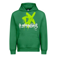 Emerald D GENERATION X, D GENERATION X vinatge, D GENERATION X art, D GENERATI Urban Hoodie - DesignPulse