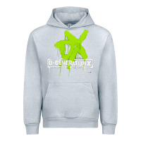 Heather Grey D GENERATION X, D GENERATION X vinatge, D GENERATION X art, D GENERATI Urban Hoodie - DesignPulse