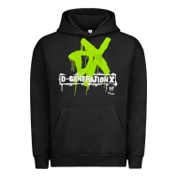 Pigment Black D GENERATION X, D GENERATION X vinatge, D GENERATION X art, D GENERATI Urban Hoodie - DesignPulse