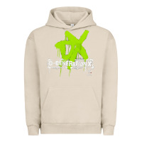 Pigment French Oak D GENERATION X, D GENERATION X vinatge, D GENERATION X art, D GENERATI Urban Hoodie - DesignPulse