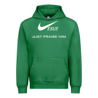 Emerald jesus just praise him Urban Hoodie - DesignPulse