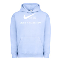 Pigment Grape Ice jesus just praise him Urban Hoodie - DesignPulse
