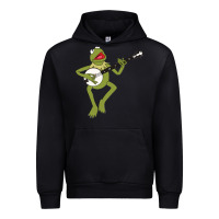 Kermit Playing The Banjo Classic Urban Hoodie | Teevron