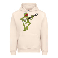 Sandshell Kermit playing the banjo Classic Urban Hoodie - DesignPulse