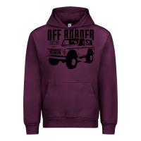 Mauve Wine off roader bronco Urban Hoodie - DesignPulse