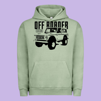 Off Roader Bronco Urban Hoodie Designed By Designpulse