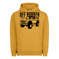 Pigment Peanut Butter off roader bronco Urban Hoodie - DesignPulse