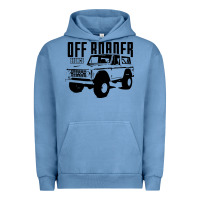 Pigment Pebble Blue off roader bronco Urban Hoodie - DesignPulse