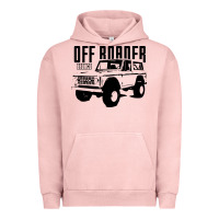 Pigment Salmon off roader bronco Urban Hoodie - DesignPulse