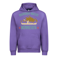 Tulip retro boundary waters canoe minnesota Urban Hoodie - DesignPulse