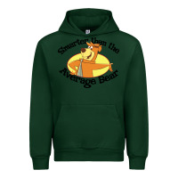 Forest Green yogi bear average bear Urban Hoodie - DesignPulse