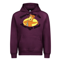 Mauve Wine yogi bear average bear Urban Hoodie - DesignPulse