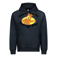 Navy yogi bear average bear Urban Hoodie - DesignPulse