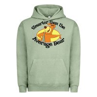 Pigment Oil Green yogi bear average bear Urban Hoodie - DesignPulse