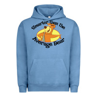 Pigment Pebble Blue yogi bear average bear Urban Hoodie - DesignPulse
