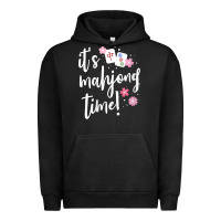 Pigment Black womens mahjong gift for her mahjong player v neck t shirt Urban Hoodie - DesignPulse