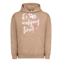 Pigment Burro womens mahjong gift for her mahjong player v neck t shirt Urban Hoodie - DesignPulse