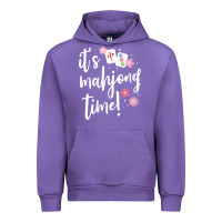 Tulip womens mahjong gift for her mahjong player v neck t shirt Urban Hoodie - DesignPulse