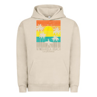 Pigment French Oak windansea beach california ca surfer surfing surf palm tree Urban Hoodie - DesignPulse