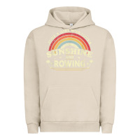 Pigment French Oak Rowing  . Just A Girl Who Loves Sunshine And Rowing Urban Hoodie - DesignPulse