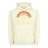 Pigment Pistachio Rowing  . Just A Girl Who Loves Sunshine And Rowing Urban Hoodie - DesignPulse