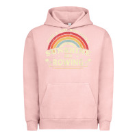 Pigment Salmon Rowing  . Just A Girl Who Loves Sunshine And Rowing Urban Hoodie - DesignPulse