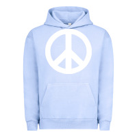 Pigment Grape Ice Peace Sign Urban Hoodie - DesignPulse