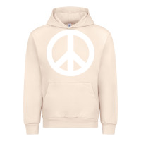 Sandshell Peace Sign Urban Hoodie - DesignPulse
