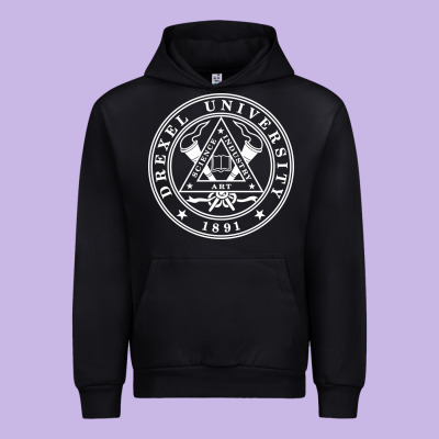 Drexel University Urban Hoodie Designed By Designpulse