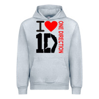 Heather Grey one direction Urban Hoodie - DesignPulse