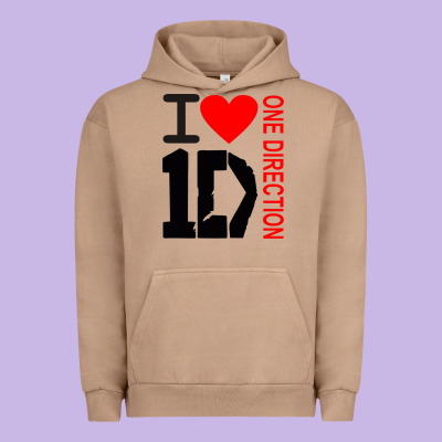 One Direction Urban Hoodie Designed By Designpulse
