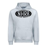 Heather Grey nhra oval Urban Hoodie - DesignPulse