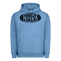 Pigment Pebble Blue nhra oval Urban Hoodie - DesignPulse
