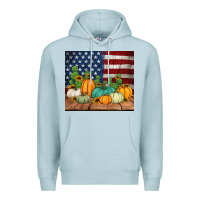 Blue Mist fall themed american tumbler Premium Hoodie - Jasminsmagicworld