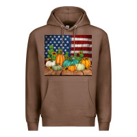 Chestnut fall themed american tumbler Premium Hoodie - Jasminsmagicworld