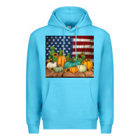 Ocean Blue fall themed american tumbler Premium Hoodie - Jasminsmagicworld