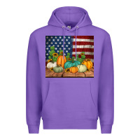 Purple fall themed american tumbler Premium Hoodie - Jasminsmagicworld