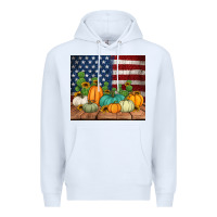 White fall themed american tumbler Premium Hoodie - Jasminsmagicworld