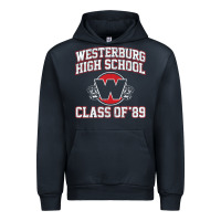 Navy westerburg class of 89 (heathers) variant Urban Hoodie - DesignPulse