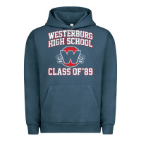 Pigment Midnight Navy westerburg class of 89 (heathers) variant Urban Hoodie - DesignPulse