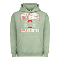 Pigment Oil Green westerburg class of 89 (heathers) variant Urban Hoodie - DesignPulse