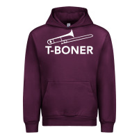 Mauve Wine funny trombone funny t boner funny t boner tboner Urban Hoodie - DesignPulse