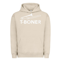 Pigment French Oak funny trombone funny t boner funny t boner tboner Urban Hoodie - DesignPulse