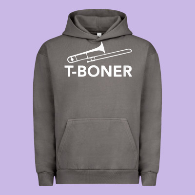 Funny Trombone Funny T Boner Funny T Boner Tboner Urban Hoodie Designed By Designpulse